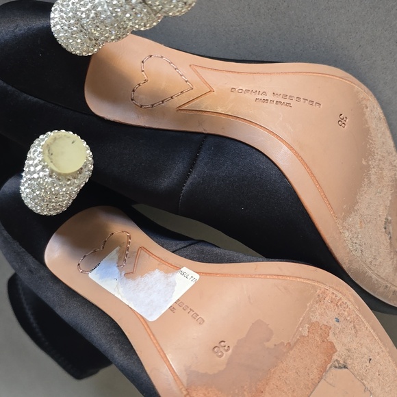 Sophia Webster Coco Crystal 100 Ankle Boots 38 8 - Picture 9 of 9